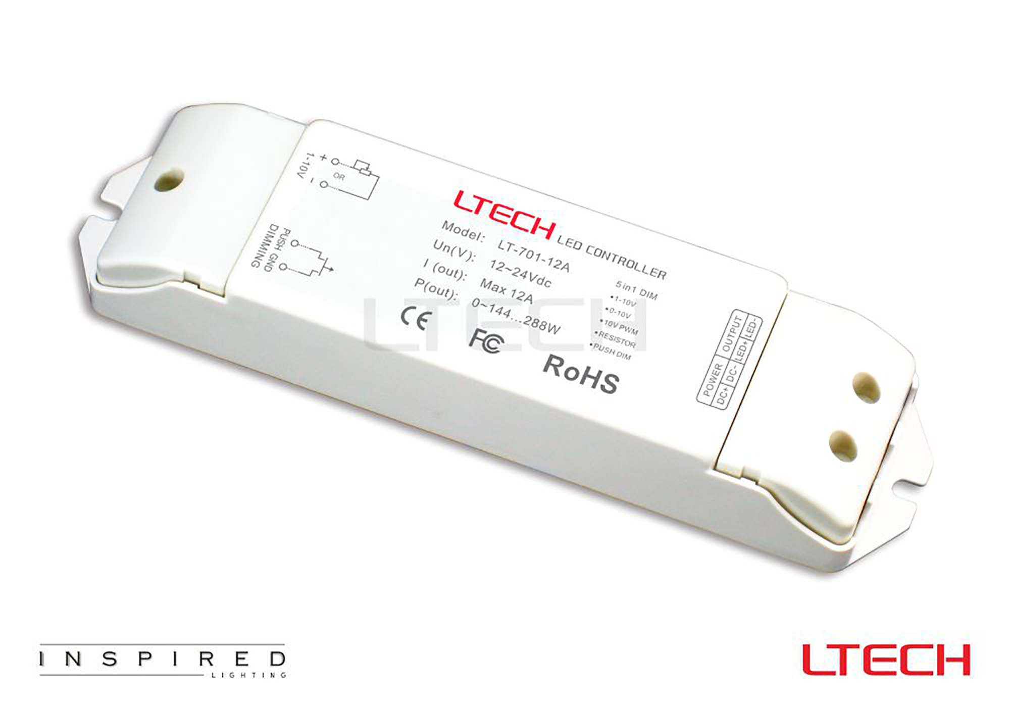 1-10V Constant Voltage Drivers LTECH 1-10V Driver 1-10V Constant Voltage Drivers LTECH 1-10V Driver